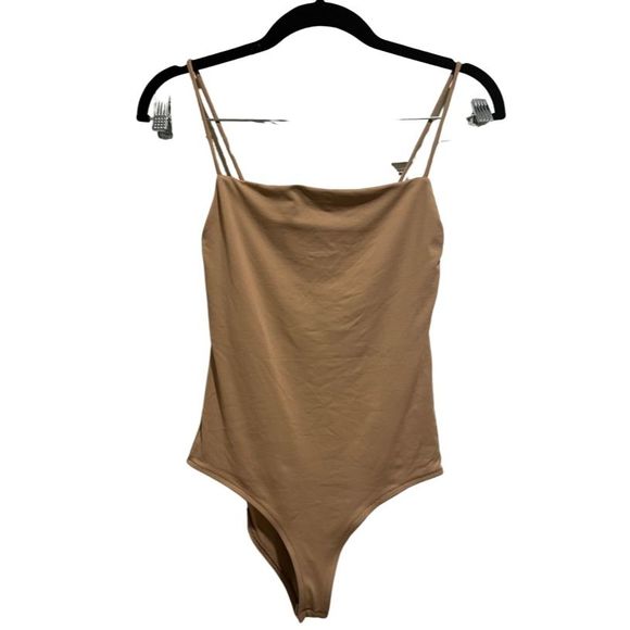 Zara Tops - Zara Women’s Nude Tank Top Bodysuit